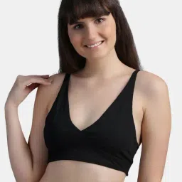 N-Gal Black Non-wired Non-padded Bralettes Bra-picture-40