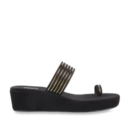 Mochi Women's Gold Toe Ring Wedges-image-94