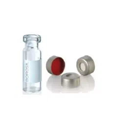 Borosil 2 ml Crimp Clear Silicone Vial & Cap Kits VC02C011ASC021 (Pack of 100)-16