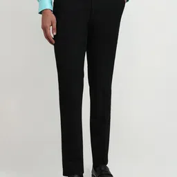 Park Avenue Men Solid Mid-Rise Slim Fit Formal Trousers-picture-49