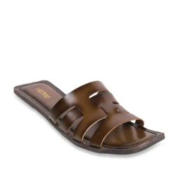 Metro Women's Brown Casual Sandals-image-26