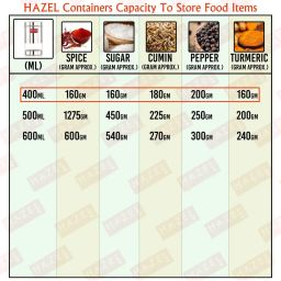 HAZEL Silver Stainless Steel Small Container (0.4 L) - Set of 2 image 5