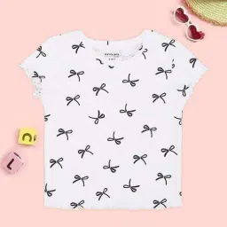 Pantaloons Junior Girls White T-Shirt-picture-48