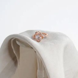 Joker & Witch Piper Pretzel Rose Gold Ring-picture-41