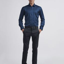 OTTO Men Trim Slim Fit Opaque Casual Shirt-image-66