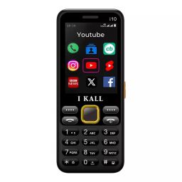 I KALL i10 4G Keypad Mobile Phone 7.11 cm (2.8 inch) HD Display Dual SIM 2500 mAh Battery, Black-picture-18
