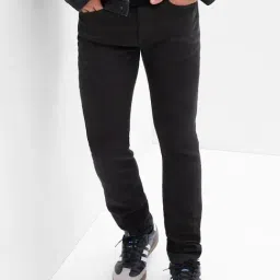 GAP Black Skinny Fit Solid Jeans-picture-37