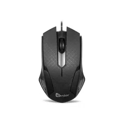 ENTER Pinnacle USB Wired Keyboard & USB Cursor Optical Mouse Combo Set (Black) image 2