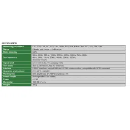 Insize Handheld LCR Meter 50 Hz to 100 kHz, 9652-RC02 image 2