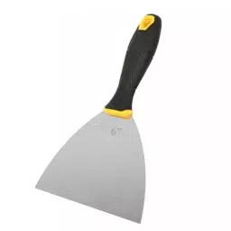 Deli Putty Knife Stainless Steel Black & Silver 148 mm (6 inch) with PP & TPR Handle, DL-HD6-image-8