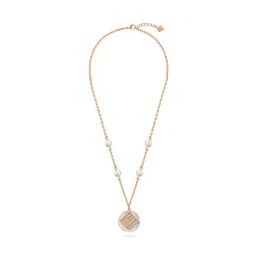 Guy Laroche Gisele Stainless Steel Women Rose Gold Necklace-14