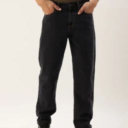 Bene Kleed Charcoal Straight Fit Lightly Washed Jeans-image-71
