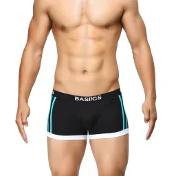 BASIICS by La Intimo Black Cotton Trunk image 1