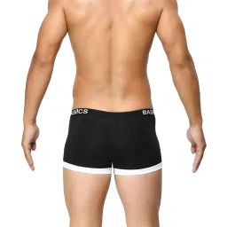 BASIICS by La Intimo Black Cotton Trunk image 2