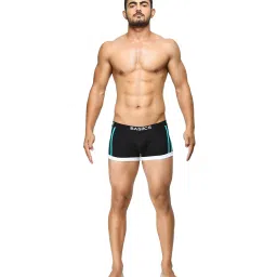 BASIICS by La Intimo Black Cotton Trunk image 5