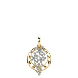 VALANOVA 14K Yellow Gold 0.25 Ct Lab Grown Diamond Pendant-image-49