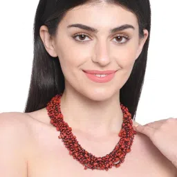Imli Street Red & Black Necklace image 1