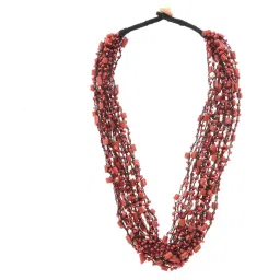 Imli Street Red & Black Necklace image 2