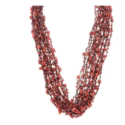 Imli Street Red & Black Necklace image 3