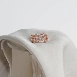 Joker & Witch Triple Truffle Rose Gold Ring-33