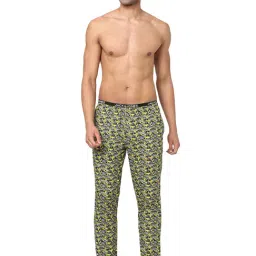 Jack & Jones Multicolor Regular Fit Camo Print Cotton Lounge Pants-image-53