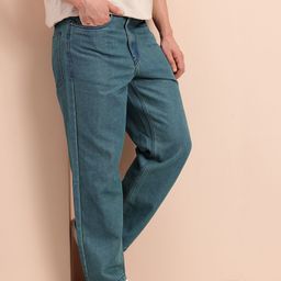 Mast & Harbour Men Loose Tapered Fit Vintage Wash Jeans-image-85
