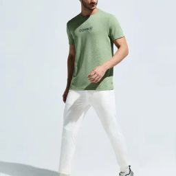 Domin8 Pista Green Regular Fit T-Shirt-image-27