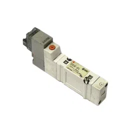 TECHNO Single Solenoid Valve 5/2 Way SMC Type 220 VAC 3.18 mm 1/8 inch Size, SY-3140-01-30