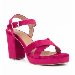 Inc.5 Women's Rani Pink Ankle Strap Sandals-image-19