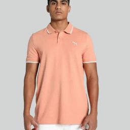 Puma Pink Cotton Slim Fit Sports Polo-picture-29