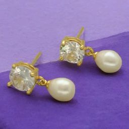 Sri Jagdamba Pearls Ipsit Pearl Earrings for Women-image-18