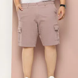 Thomas Scott Men Plus Size Cargo Shorts-13