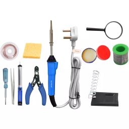 PLANTUM Beginner 11 In 1 Soldering Iron Kit 25 W Corded Flat Copper, Iron & Nickle Tip-13