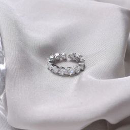 Joker & Witch Ebony Silver Ring-26