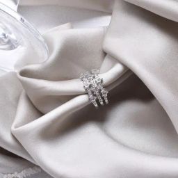 Joker & Witch Triple Truffle Silver Ring-image-60