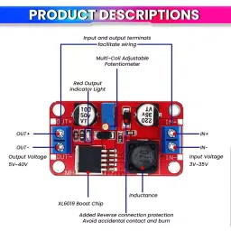 AmiciSolar Step-Up Power Supply Module DC-DC Boost 3-35 VDC Input Voltage image 3