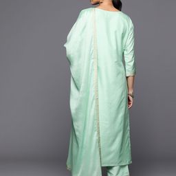 Libas Floral Kurta With Trousers & Dupatta image 4
