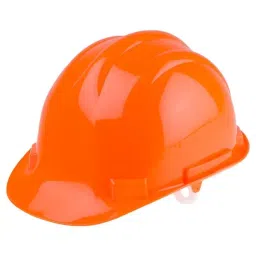 RS PRO Orange Safety Helmet, Adjustable  9185655-19