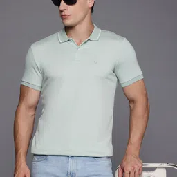 Allen Solly Knitted Polo Collar T-shirt-image-0