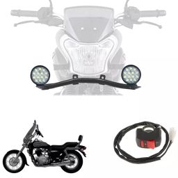 Cartronics 42W Complete Lighting System 14 LED Round Fog Lamp Light for The Avenger-15