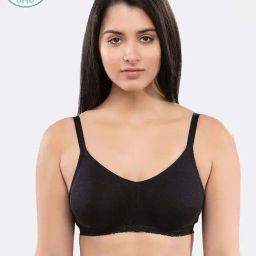 Inner Sense Black Cotton Seamless Bra-picture-19