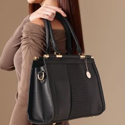 Chemistry Structured Shoulder Bag-34