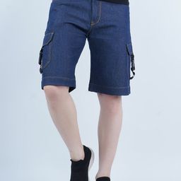Moda Rapido Men Denim Outdoor Denim Shorts-picture-0
