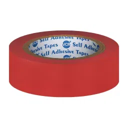 VCR 18 m x 24 mm Waterproof PVC Red Floor Marking Tape, 24 Rolls Per Pack-26