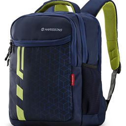 Harissons Laser Navy Green Casual Office Backpack for Men & Women.(Age- 9 to 12 Year-Height 18 Inches)-image-90
