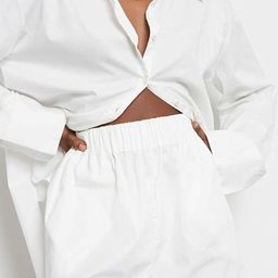 LULU & SKY Shirt Collar Shirt With Shorts Co-Ords-image-98