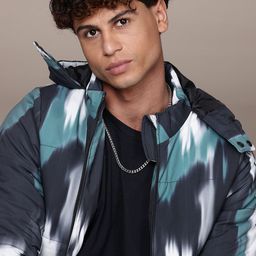 The Roadster Lifestyle Co. Dyed Padded Hooded Jacket-32