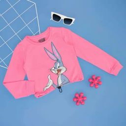 Pantaloons Baby Kids Sachet Pink Cotton Relaxed Fit Full Sleeves Top-image-72