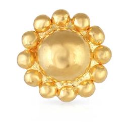 Malabar Gold and Diamonds 22 kt Gold Nosepin-image-55