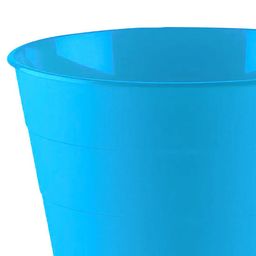 Kuber Industries Sky Blue 2 Pcs Open Dustbins 8 L Each image 5